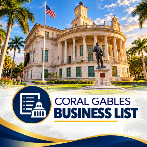 Coral Gables Business Lists - The List Annex